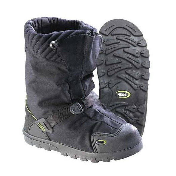 Neos Overshoe Men's Overboot, 2XL D, Nylon, 11" Height, Black EXPG/2XL