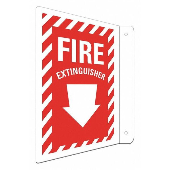 Lyle Safety Sign,8" W,12" H,0.040" Thickness LCFL-0005-RA_8x12