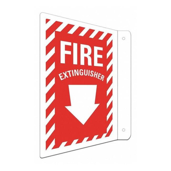 Lyle Safety Sign,8" W,12" H,0.040" Thickness LCFL-0005-RA_8x12