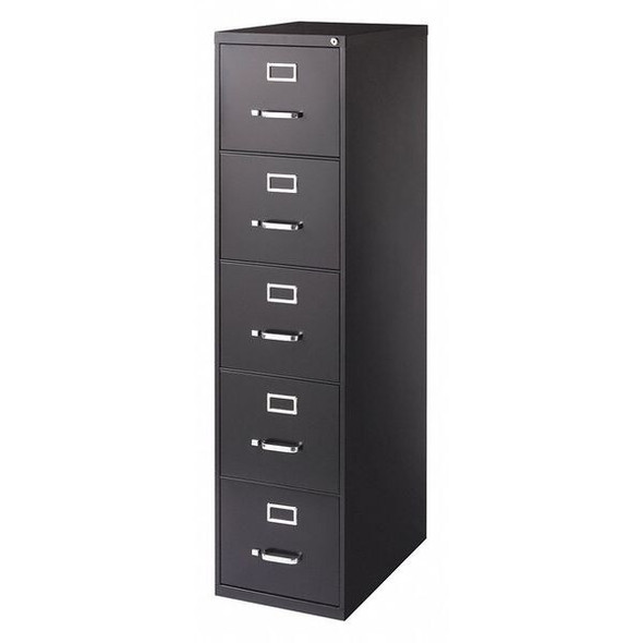 Hirsh Vertical File Cabinet,Black 17778 Hirsh Vertical File Cabinet,Black 17778