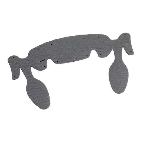 3m Size Reducing Comfort Pad,Black,PK5 S-954