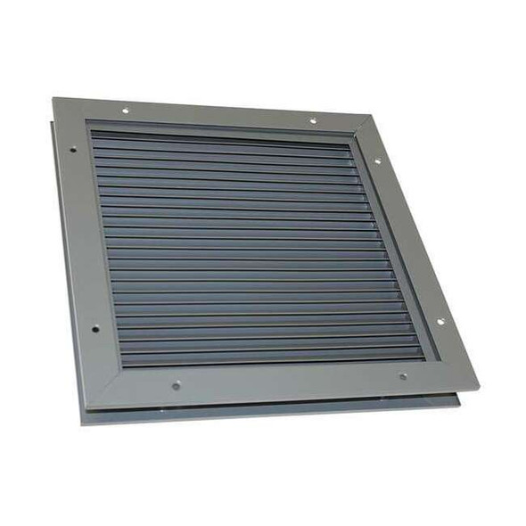 Dayton Door Louver,12-1/8 H,22-1/4 W,Steel 6WRJ5