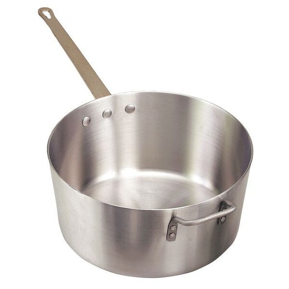 Crestware Sauce Pan,11 in Dia,Aluminum PAN8 Crestware Sauce Pan,11 in Dia,Aluminum PAN8