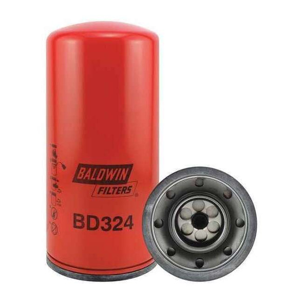 Baldwin Filters Spin-On,2-1/4" Thread ,9-5/8" L BD324