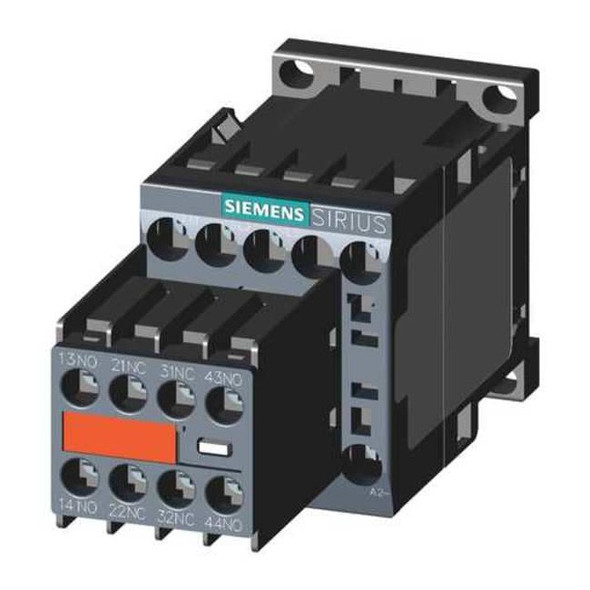 IEC Magnetic Contactor, 2NC/2NO, 110V-120V AC, 3 P, Non-Reversing, Screw