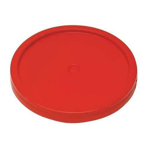 Manufacturer Varies Plastic Pail Lid, Red, Tear tab, 1-3/16in H ROP2100CVR-TT-R