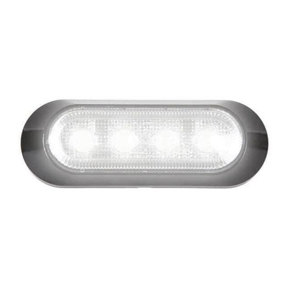 Maxxima Light,Red/White,29/32 in. D,41.50mA,LED M20384WCL