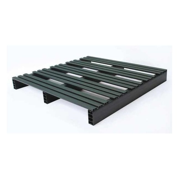 Recycled Rigid PVC Pallet, 36 in L, 36 in W, 4 in H, 500 lb Dynamic
