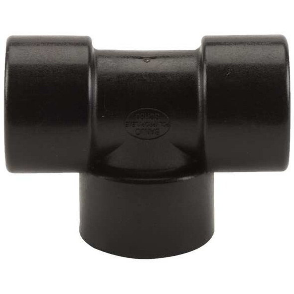 Banjo Tee, Polypropylene, 1", Schedule 80, 300 psi Max Pressure TEE100