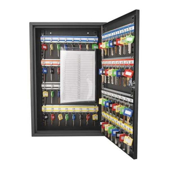 Barska Key Cabinet,64 Capacity,18" H CB12486