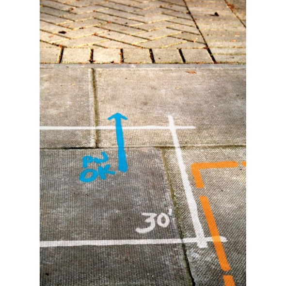 Rust-Oleum Construction Marking Paint, 17 oz., Safety Red, Water -Based 264696