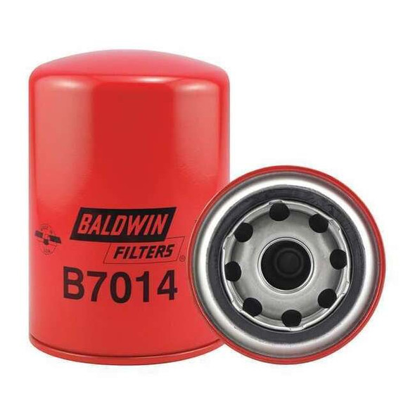 Baldwin Filters Oil Fltr, Spin-On, 5-3/8"x3-11/16"x5-3/8" B7014