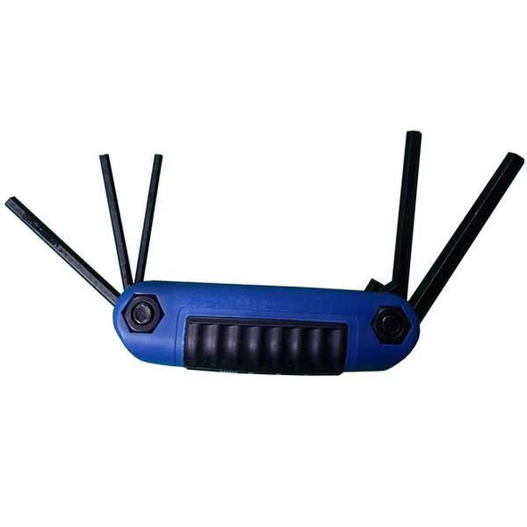 Eklind Hex Key Folding Set,Security,6 Pieces 25160