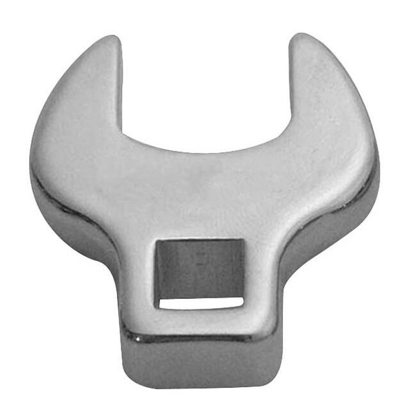 Crowfoot Socket,Open End,3/8" Drive,11mm, Crwft Wrnch,Steel,DrvSz 3/8",HdSz 11mm