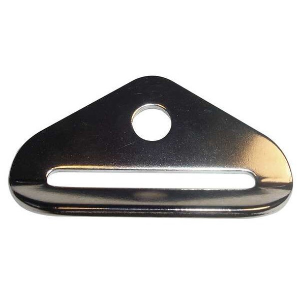 Bulk-Strap Anchor Plate,Silver,PK5 AP15-2
