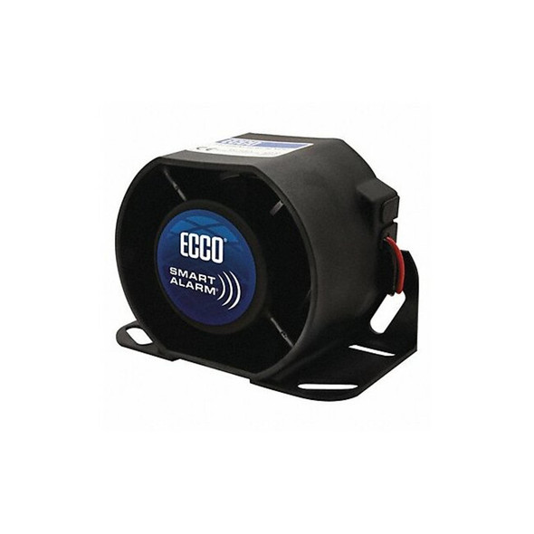 Ecco Back Up Alarm,Black,4-13/64" H SA907N