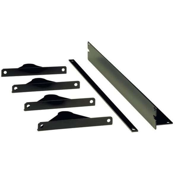 Video Mount Products Adjustable Eight Receiver Rack Shelf ER-8RSA