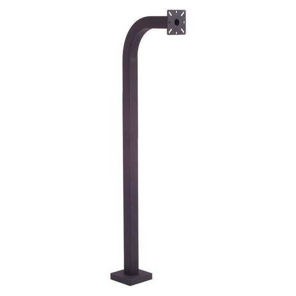 Pedestal Pro Gooseneck Pedestal,48"H,Black,17 lb. 48-9C