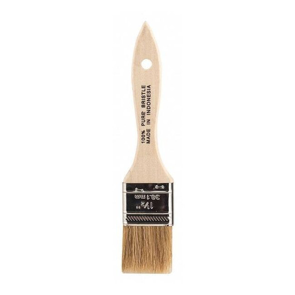 1-1/2" Chip Soft, China Hair Bristle, Paint Brush, Plastic Handle