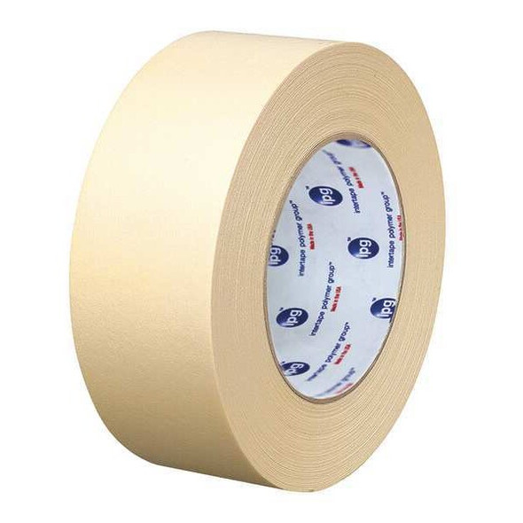 Intertape Masking Tape,1/2" W,60 yd L,Tan,PK72 PG500.14G