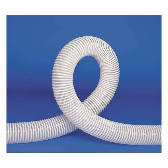Hi-Tech Duravent Ducting Hose,3 In. ID,25 ft. L,Poly 2145-0300-2225