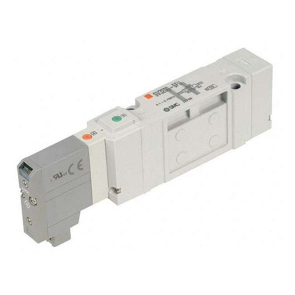 Smc Solenoid Air Con Valve, Five-Way, 72 psi SV3100-5FU