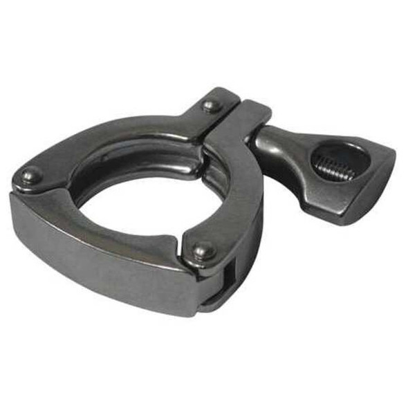 Manufacturer Varies Clamp,StainlessSteel,Threaded,21/2in 13MHHS2.5