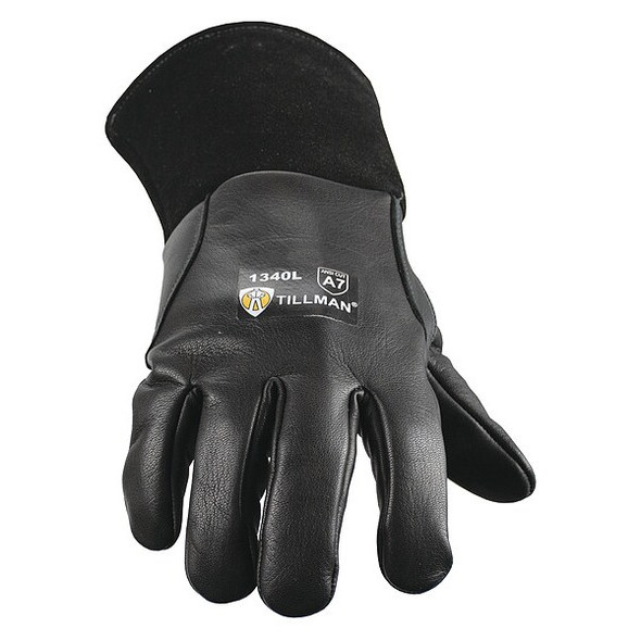 1340 Gloves, Straight Cuff, Straight Thumb, Premium Goatskin, 2XL, 1 PR