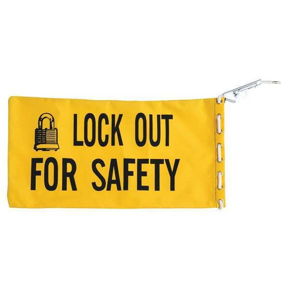 Brady Lockout Bag, Canvas, 19-3/4" Width, 18" Height 65780