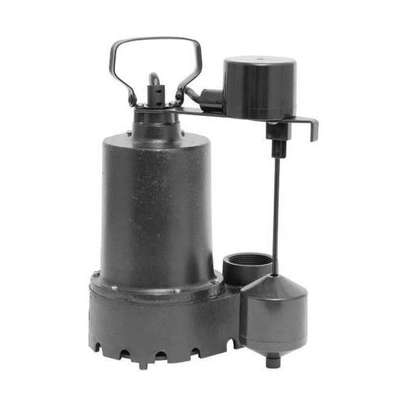 Dayton Sump Pump,Thermoplastic,1/2 HP 92572
