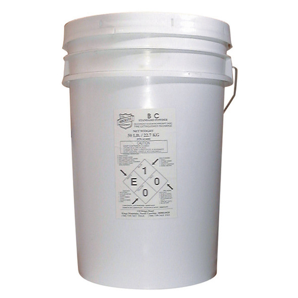 Buckeye BC Standard Dry Chemical Recharge Agent, 50 lb, 12"Dia x 19"H, 1/Each
