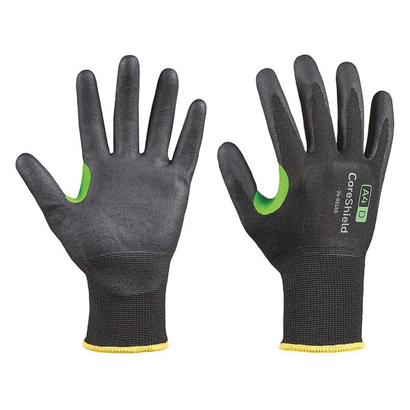 Cut-Resistant Gloves, Cut Level A4 ,Dipped ,Nitrile ,Smooth ,S 1 PR