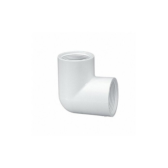 Westlake Pipe & Fittings 90 Elbow, 1 in, Schedule 40,FNPT,White 408010 Westlake Pipe & Fittings 90 Elbow, 1 in, Schedule 40,FNPT,White 408010