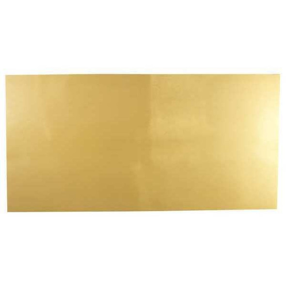 Manufacturer Varies Rubber Sheet, Gum, 1/4"Thick, 24"x12", 40A BULK-RS-NAT40-245