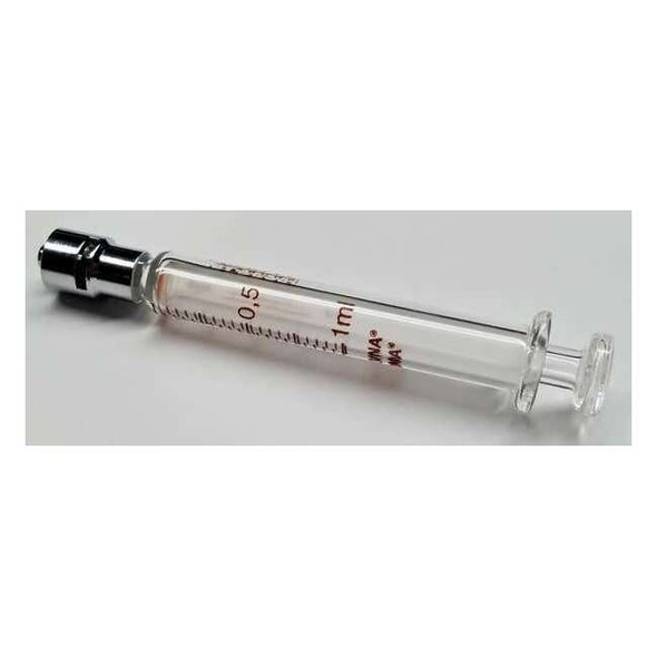 Fortuna Reusable Glass Syringe,1 mL,Luer Lock 7.140-21