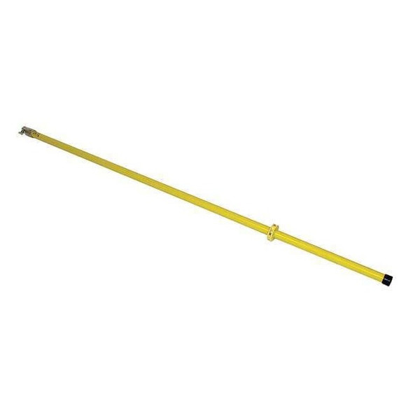 Hde 6' Fixed Lngth Fbrgls Hotstick,Ylw,500kV S-6H