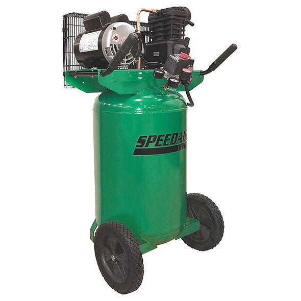 Speedaire Portable Air Compressor,20 gal,Vertical 4TW29 Speedaire Portable Air Compressor,20 gal,Vertical 4TW29