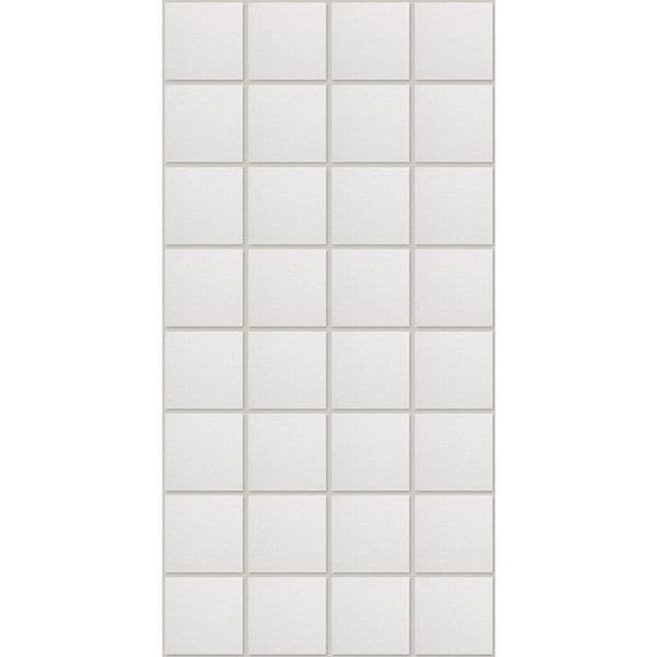 Armstrong Fissured Ceiling Tile, 24 in W x 24 in L, Square Lay-In, 15/16 in Grid Size, 16 PK 756A