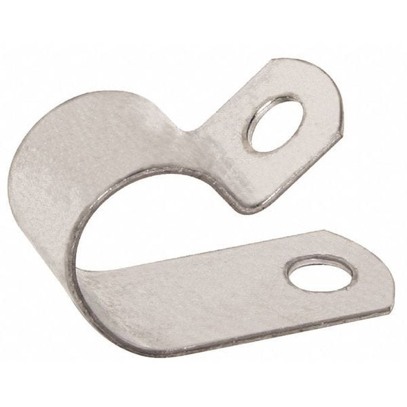 Kmc Cable Clamp, Steel, 3/8 in Bundle Dia., Gray, 50 PK CW0607Z1
