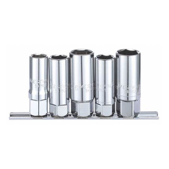 1/2 in Drive, 13/16", 5/8", 9/16", 16mm, 21mm SAE, Metric Socket, 6 Points