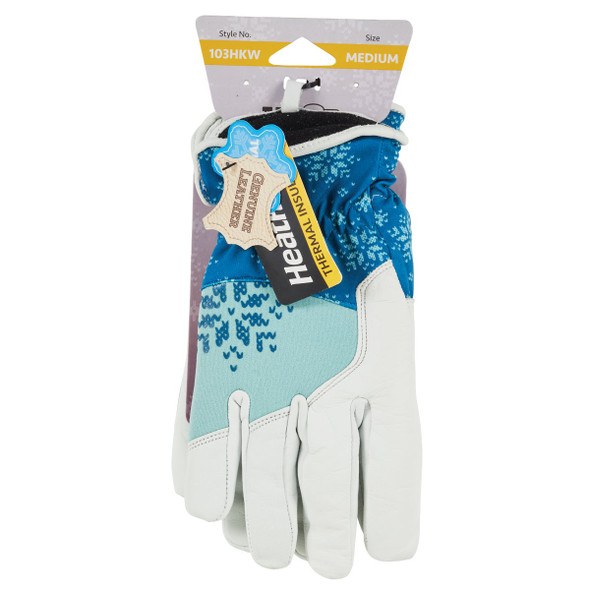 KincoPro Women's Medium Pearl Premium Grain Goatskin Thermal Insulated Glove 103HKW-M 736379