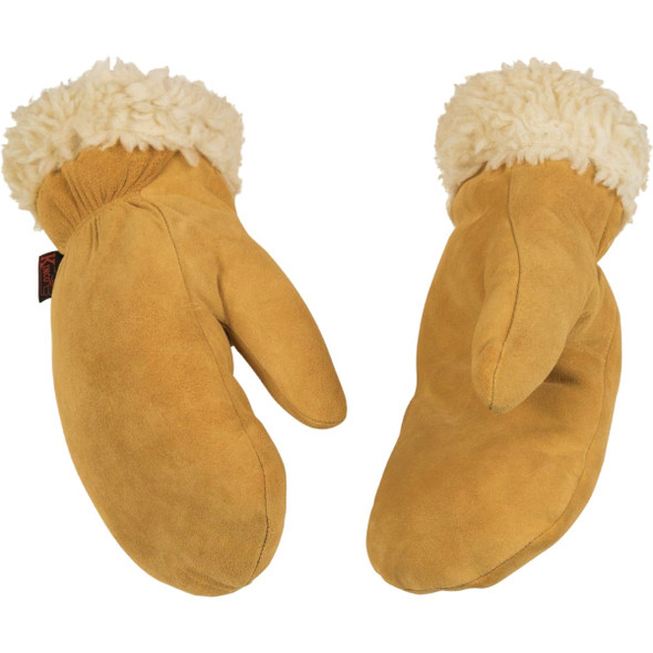 Kinco Men's XL Golden Full Suede Deerskin Winter Work Mitt 1929PL-XL