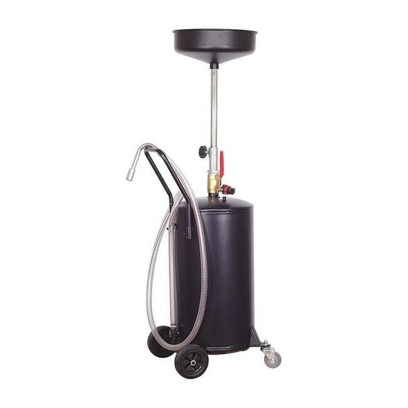 Westward Portable Oil Drain,18 gal.,14 1/2 In. 21EM03