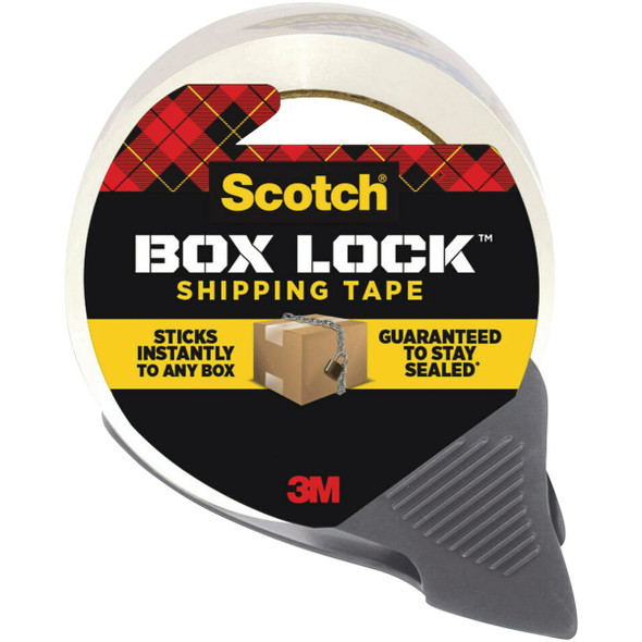 Scotch Box Lock 1.88 In. x 38.2 Yd. Clear Shipping Packaging Tape 3950S-RD-SR