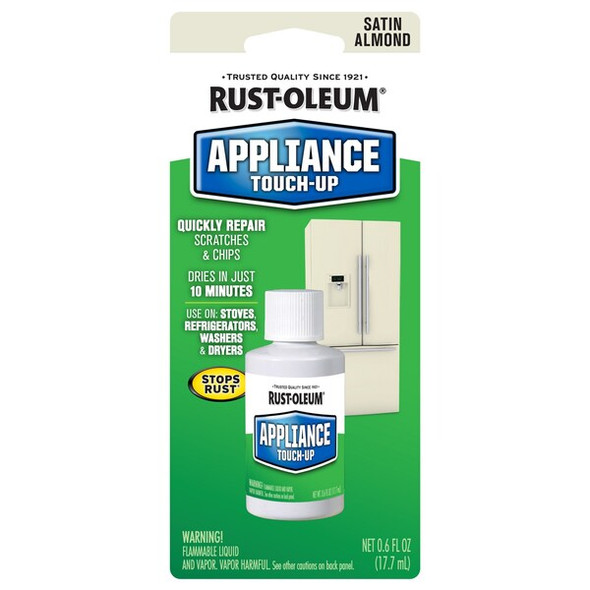 Rust-Oleum Appliance Touch Up Paint,Almond,0.6 oz. 203001