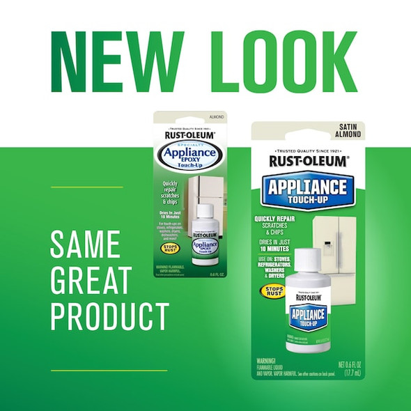 Rust-Oleum Appliance Touch Up Paint,Almond,0.6 oz. 203001
