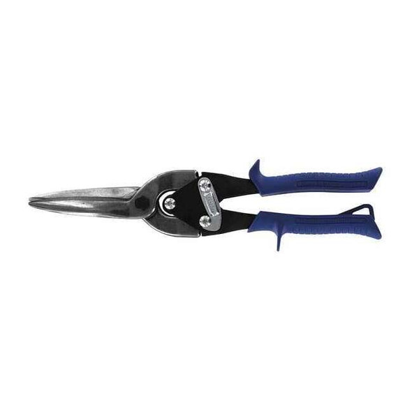 Midwest Snips Aviation Snip, Straight, 12 in, Steel MWT-6716A