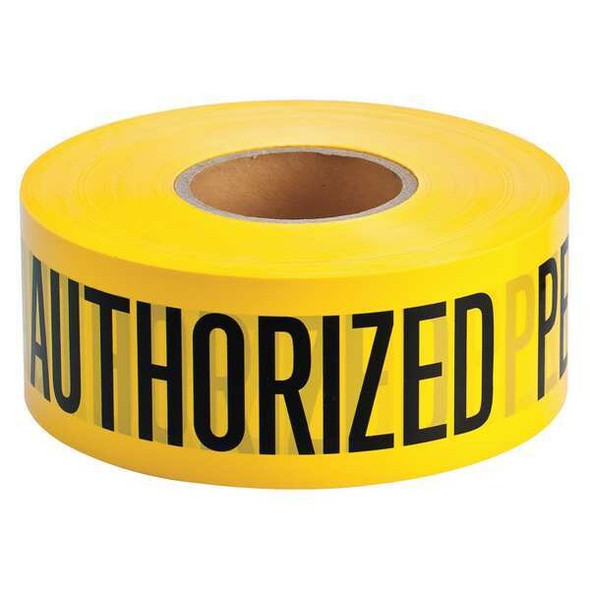 Manufacturer Varies Barricade Tape, Yellow, 1,000 ft L, 3 in 91462 Manufacturer Varies Barricade Tape, Yellow, 1,000 ft L, 3 in 91462