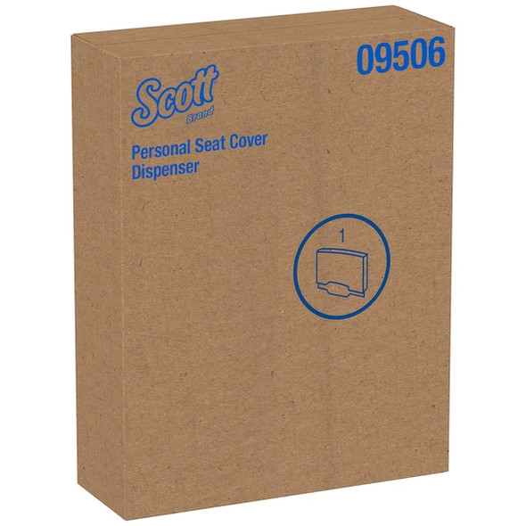 Personal Seat Cover Dispenser (09506), Black, 17.5" x 13.25" x 2.25" (Qty 1)