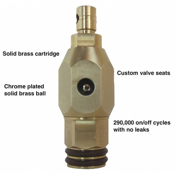 Quarter Ball Frost Proof Sillcock,12 in. L QB-112MC